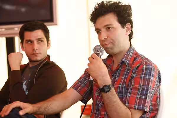 Josh Koury (L) and Alex Karpovsky (R) of HBOs GIRLS - 2008