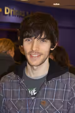 Actor Colin Morgan after the premiere of film Island. Cineworld Glasgow Sunday 20th February 2011