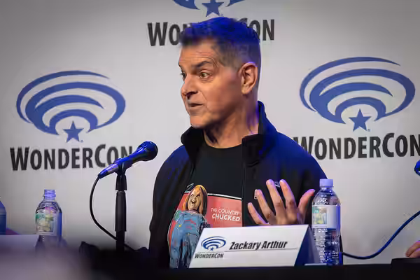 Screenwriter/film director Don Mancini at the 2024 WonderCon