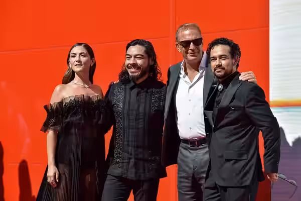 Horizon: An American Saga Chapter 2 cast and crew at 81st Venice Film Festival (2024)
