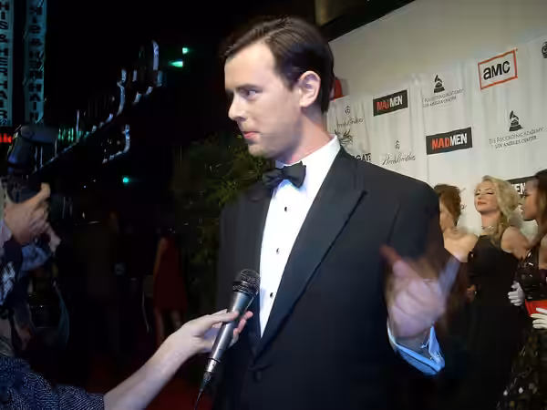 Actor Colin Hanks at Chivas Regal Presents a Night on the Town with "Mad Men" - El Rey Theater, Los Angeles - Oct. 21, 2008