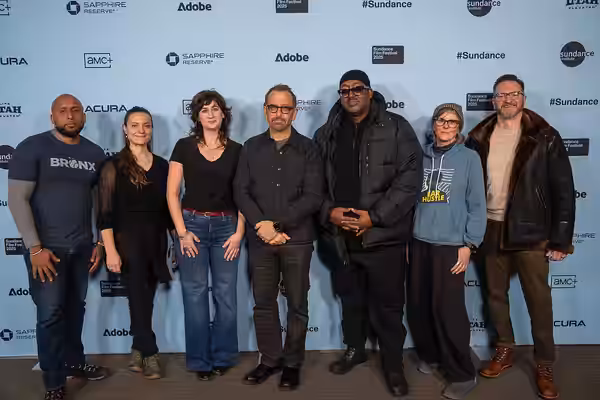 The Alabama Solution Crew at the 2025 Sundance Film Festival