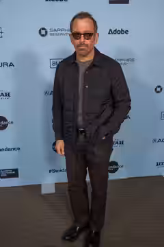 Andrew Jarecki, director, at the 2025 Sundance Film Festival for The Alabama Solution