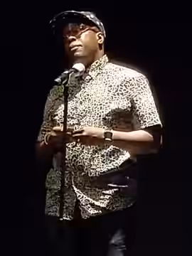 Cheryl Dunye presenting The Watermelon Woman at SFMOMA in San Francisco, California, United States (2018)