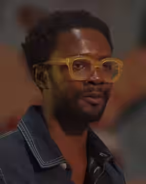 Omari Douglas reading at the British Library in September 2022 (2023)