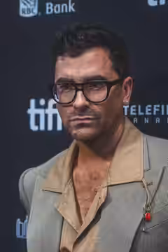 Dan Levy, Producer, at the 2025 Toronto International Film Festival (TIFF) for the movie Lilith Fair: Building a Mystery - The Untold Story.