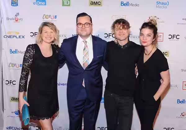 Jennifer Robertson, Kristian Bruun, Menno Versteeg and Annie Murphy. Photo: Sam Santos/George Pimentel Photography. (2016)