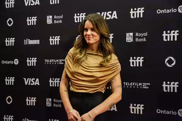 Scoot McNairy's partner at the 2024 Toronto International Film Festival (TIFF) for the movie Nightbitch.