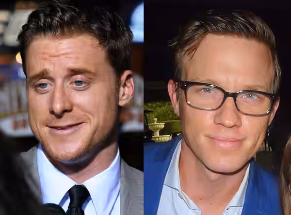 Os atores Alan Tudyk & Warren Kole (2005)