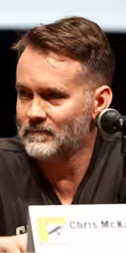 Chris McKay speaking at the 2013 San Diego Comic Con International, for "The LEGO Movie", at the San Diego Convention Center in San Diego, California.