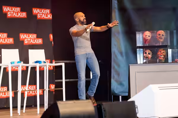 Khary Payton during Walker Stalker Con at Maimarkthalle, Mannheim, Baden-Württemberg, Germany on 2018-03-17, Photo: Sven Mandel