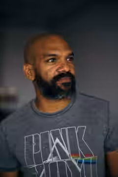 Portrait photograph of Khary Payton taken at MCM Comic Con. (2018)