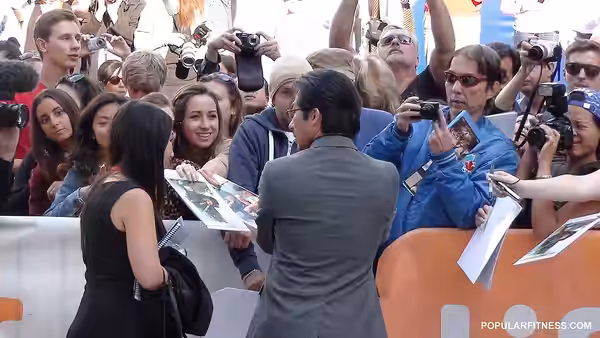 Japanese actor at Toronto International Film Festival for the movie The Railway Man (2013)