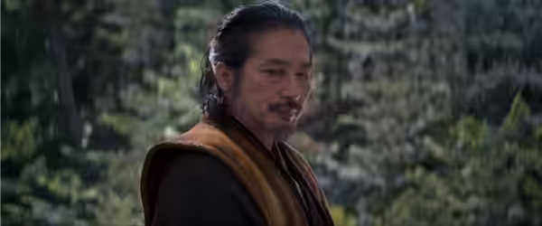 Hiroyuki Sanada as Hanzo Hasashi in the “Mortal Kombat II” trailer. (2025)