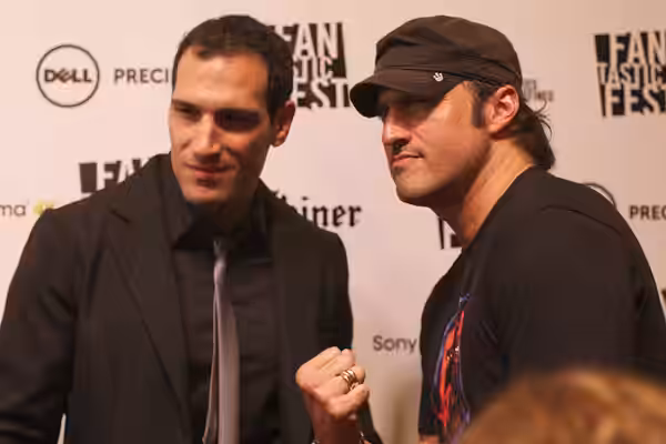 "Machete Kills" red carpet with Robert Rodriguez" (2013)