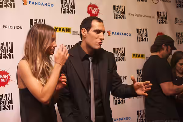 Marko Zaror at "Machete Kills" red carpet (2013)