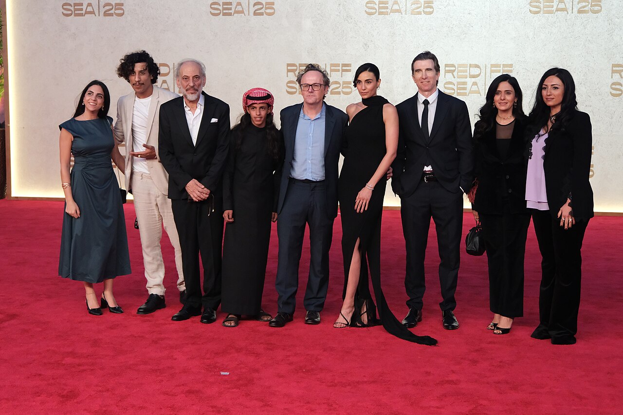Aiysha Hart - Ghassan Massoud - Omar Al Atawi - Rupert Wyatt - Sharlto Copley - Saïd Boumazoughe - Samar Akrouk - Sacha Gemayel at the 2025 Red Sea Film Festiva