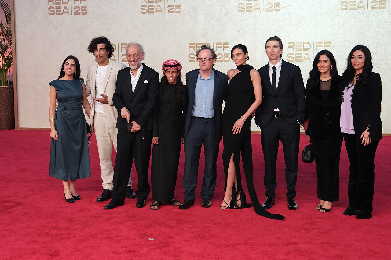 Aiysha Hart - Ghassan Massoud - Omar Al Atawi - Rupert Wyatt - Sharlto Copley - Saïd Boumazoughe - Samar Akrouk - Sacha Gemayel at the 2025 Red Sea Film Festiva