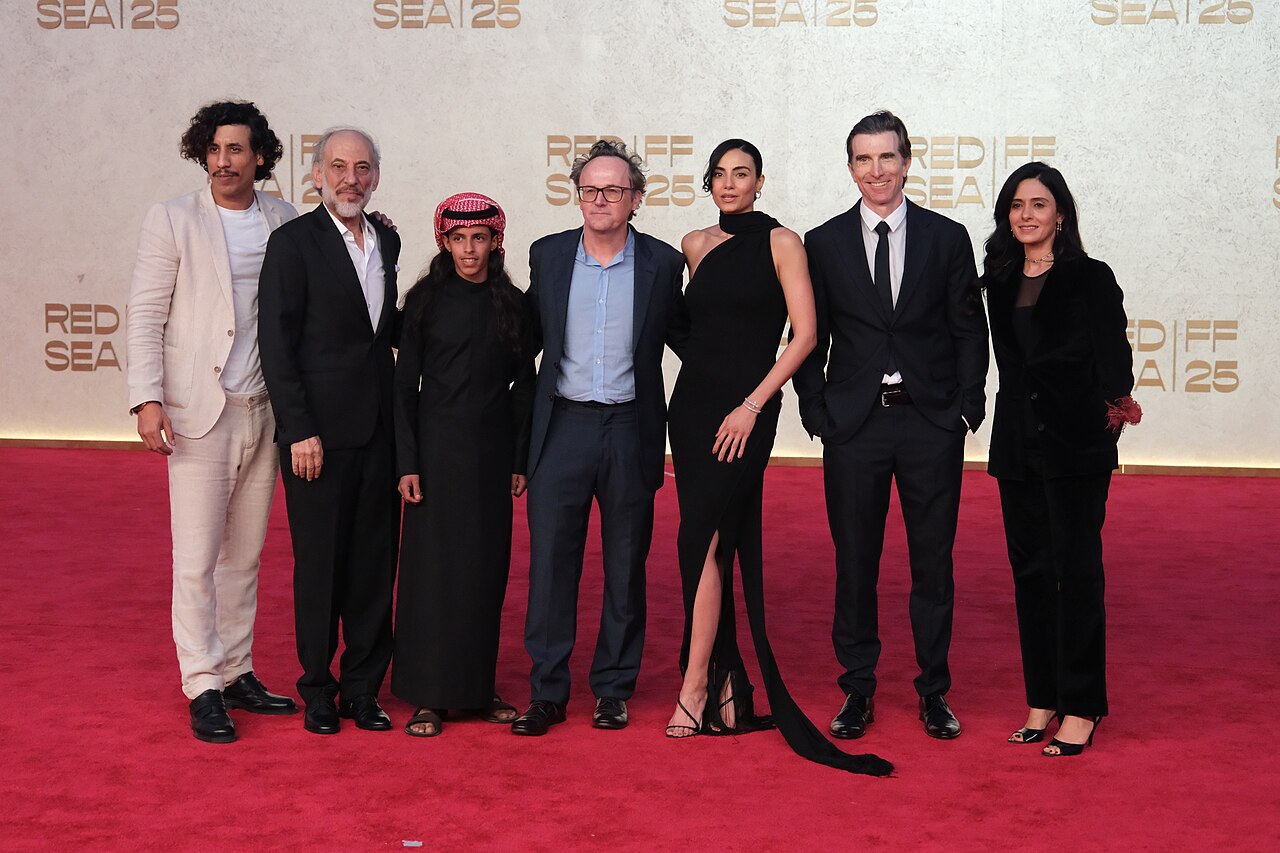 Aiysha Hart - Ghassan Massoud - Omar Al Atawi - Rupert Wyatt - Sharlto Copley - Saïd Boumazoughe - Samar Akrouk at the 2025 Red Sea Film Festival 20251206