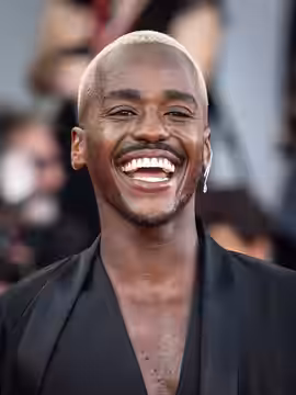 Actor Ncuti Gatwa at the 81st Venice International Film Festival (2024)