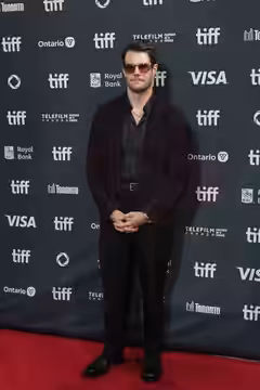 Connor Swindells, actor in 'William Tell', at the 2024 Toronto International Film Festival