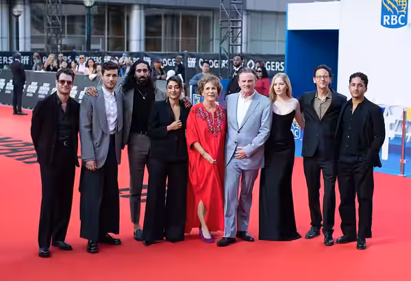 The cast and crew of 'William Tell' at the 2024 Toronto International Film Festival
