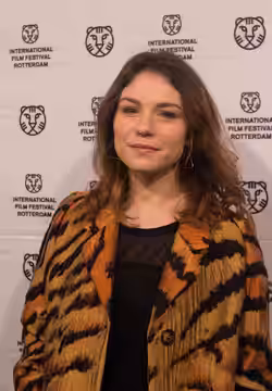 Émilie Dequenne at the IFFR 2017 promoting the movie "This Is Our Land"