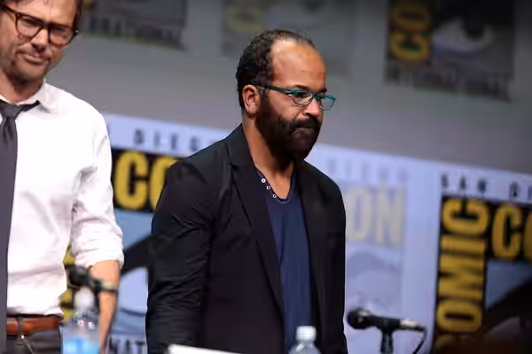 Jeffrey Wright speaking at the 2017 San Diego Comic Con International, for "Westworld", at the San Diego Convention Center in San Diego, California. Please attr