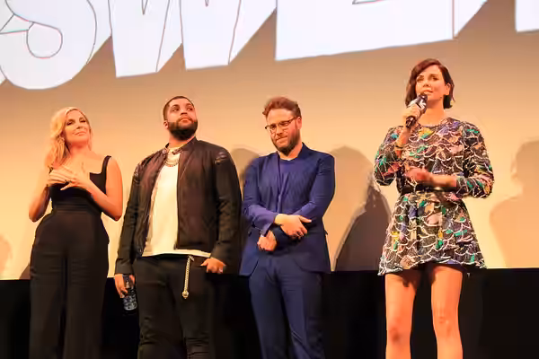 SXSW 2019 - Cast of Long Shot: Charlize Theron, Seth Rogen, O'Shea Jackson Jr., June Diane Raphael at SXSW 2019