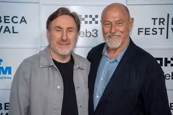 Jonathan Tropper and Corbin Bernsen during the Tow premiere at the 2025 Tribeca Festival