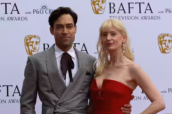 Alex Hassell &amp; Emma King at the TV BAFTA red carpet May 26 (2026)