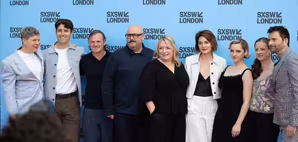 Rivals cast and crew at premiere at at SXSW London 2026