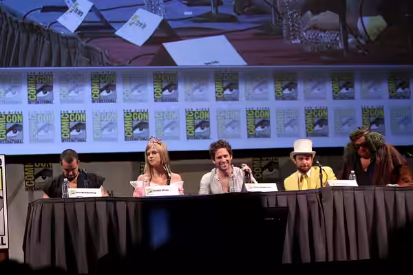 It's Always Sunny in Philadelphia at the 2011 San Diego Comic-Con International in San Diego, California. Please attribute to Gage Skidmore if used elsewhere.