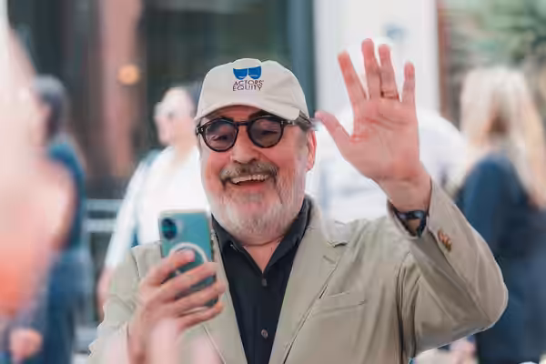 Alfred Molina at a ceremony for Noah Wyle to receive a star on the Hollywood Walk of Fame (2026)