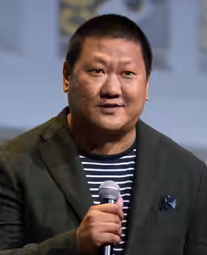 Benedict Wong speaking at the 2016 San Diego Comic Con International, for "Doctor Strange", at the San Diego Convention Center in San Diego, California.