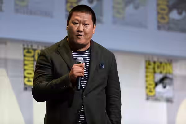 Benedict Wong speaking at the 2016 San Diego Comic Con International, for "Doctor Strange", at the San Diego Convention Center in San Diego, California. Please 