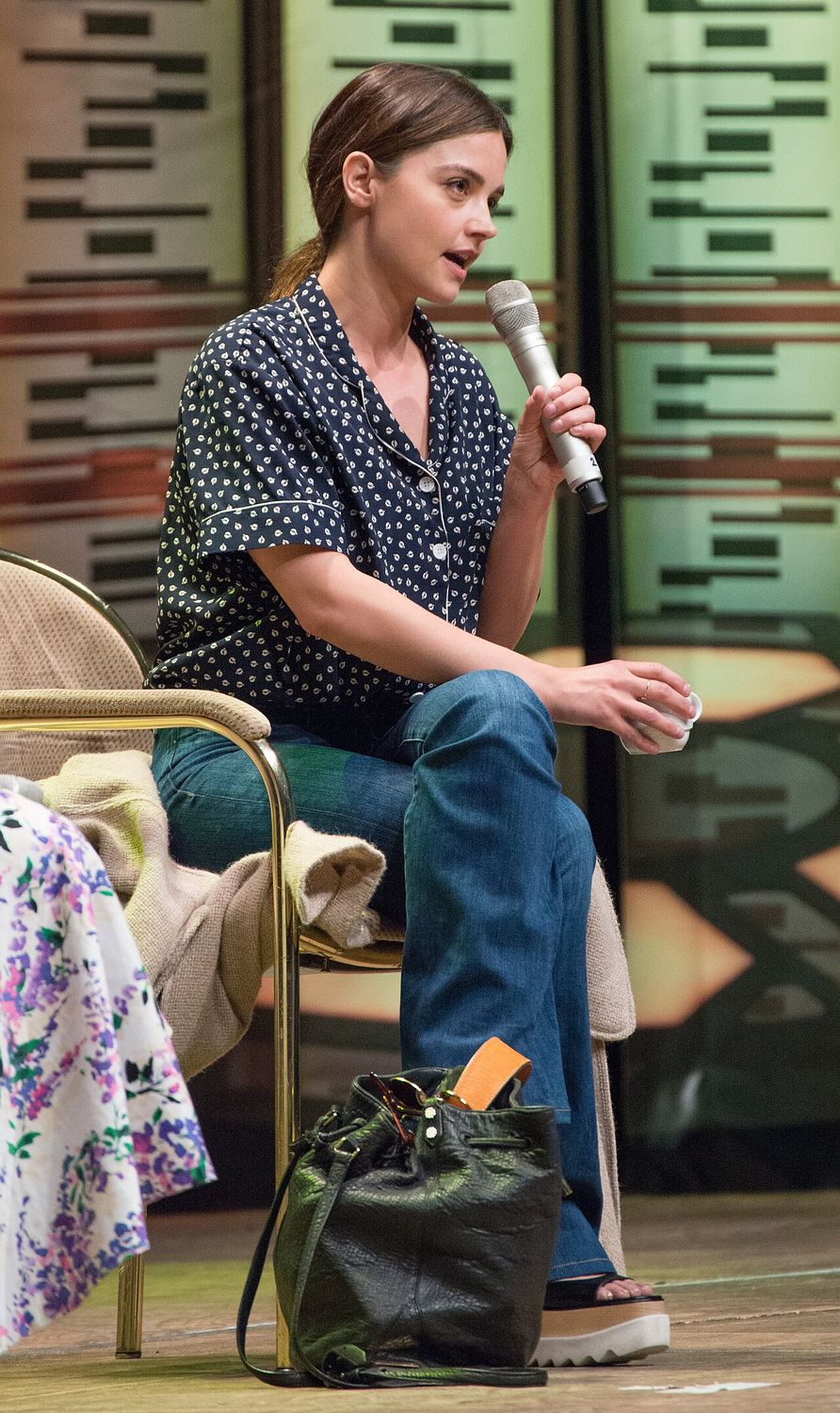 Jenna Coleman at Fedcon 26 Sonntag, 2017.