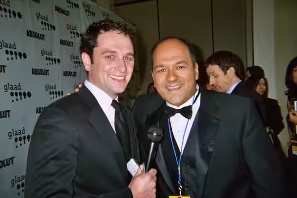 2007 GLAAD Awards: Matthew Rhys and Grteg Hernandez