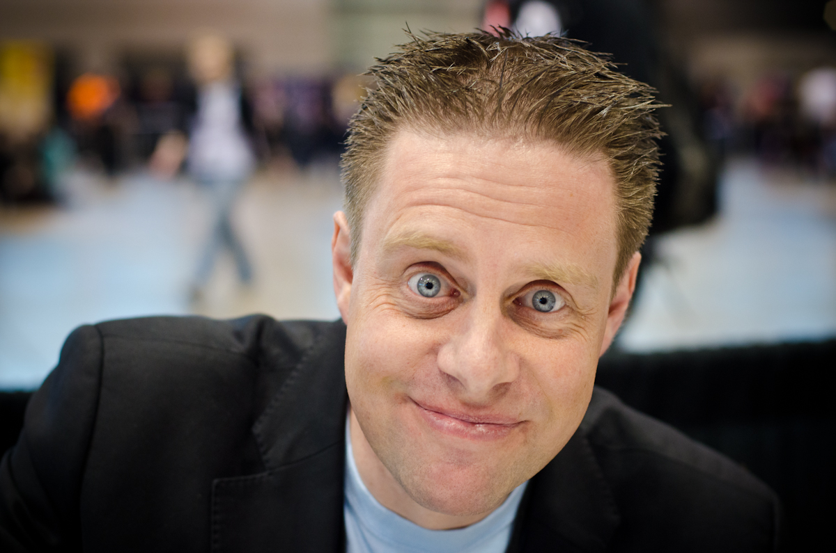 Paul Cornell at the 2013 Chicago Comic &amp; Entertainment Expo (C2E2).