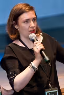 Lena Dunham at MFF 2010. Photo by Alison Harbaugh for the Maryland Film Festival