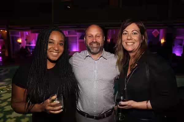 Stella Meghie, Jason Resnick and Isabel Gomex-Moriana. Photo: Jesse Grant. (2016)