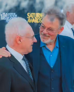 Brent Spiner &amp; Jonathan Frakes at the 53rd Saturn Awards 2026