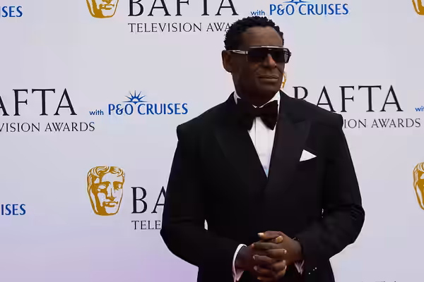 David Harewood on the red carpet at BAFTA TV Awards May 26 (2026)