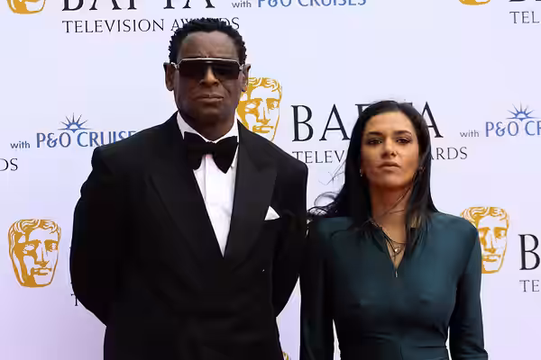 David Harewood &amp; Sabina Emrit Harper at the TV BAFTA red carpet May 26 (2026)