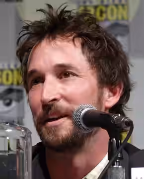 Noah Wyle at San Diego Comic Con promoting Falling Skies (2010)