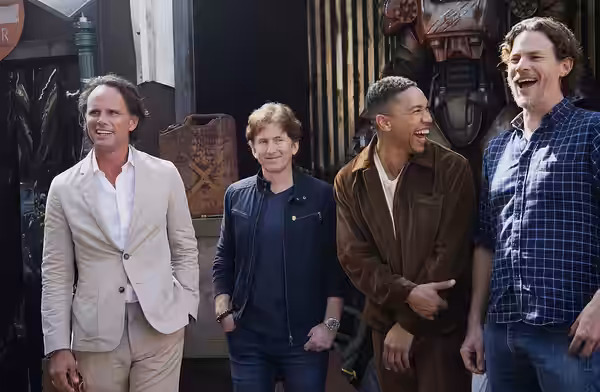 Prime Video's new series "Fallout" activation at SXSW 2024 with director Jonathan Nolan, producer Todd Howard and stars Walton Goggins &amp; Aaron Moten