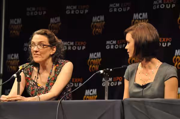 DSC_0599 MCM London Comic Con, Once Upon A Time Panel with Jane Espenson, Raphael Sbarge, Keegan Connor Tracy and Jessy Schram. (2013)