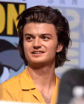 Joe Keery speaking at the 2017 San Diego Comic Con International, for "Stranger Things", at the San Diego Convention Center in San Diego, California. Please att