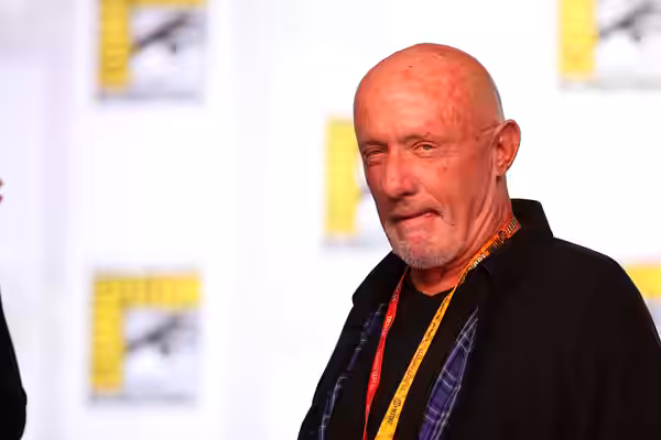 Jonathan Banks speaking at the 2012 San Diego Comic-Con International in San Diego, California. Please attribute to Gage Skidmore if used elsewhere.