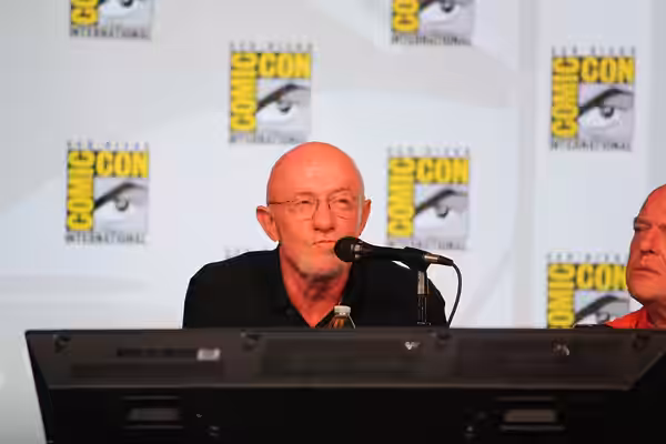 Jonathan Banks auf dem Breaking Bad Panel auf der Comic-Con International 2012